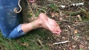 Outdoor Foot Fetish With Amateur Bdsm