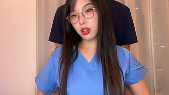 A Young Asian Medical Intern Is Seduced By A Seasoned Doctor For Career Advancement