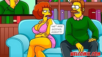 A Fair Exchange: Spouses Swapping In Simpsons-Themed Porn