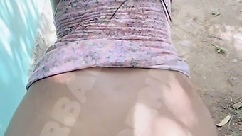 Exclusive Latina Babe Gets A Creampie In A Public Fuck Session