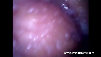 A Girl Experiences Intense Pleasure And Gets Filmed From Inside Her Vagina During A Secretfriends.Com Session