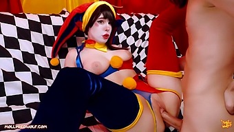 Get Ready To Be Blown Away By The Stunning Pov Action In This Amazing Digital Circus. Watch As Pomni, The Gorgeous Teen Cosplayer, Takes You On A Wild Ride Filled With Beautiful Big Tits And Mind-Blowing Cumshots. This Is An Experience You Won'T Want To Miss!