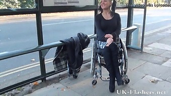 Paraplegic Adult Film Actress Exposes Herself In Public Alongside Exhibitionist Princess