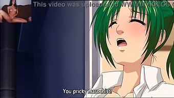 Young Woman Gets Held Up By A Cock In Uncensored Hentai