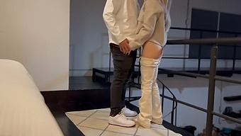 Post A Speedy Romp, I Engage In Passionate Foot Sex With My Neighbor'S Wife In Her Own Dwelling, Featuring Authentic Homemade Footage